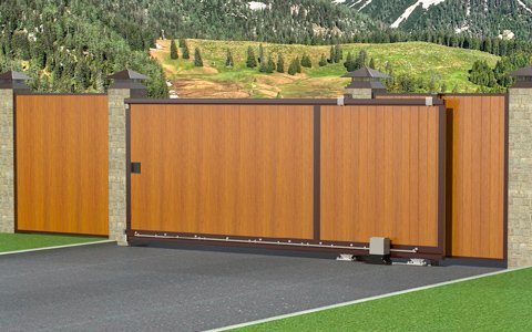 Откатные ворота Doorhan серии slg-a (2200х2000)