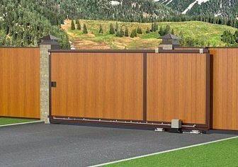 Откатные ворота Doorhan серии slg-a (7500х2500)
